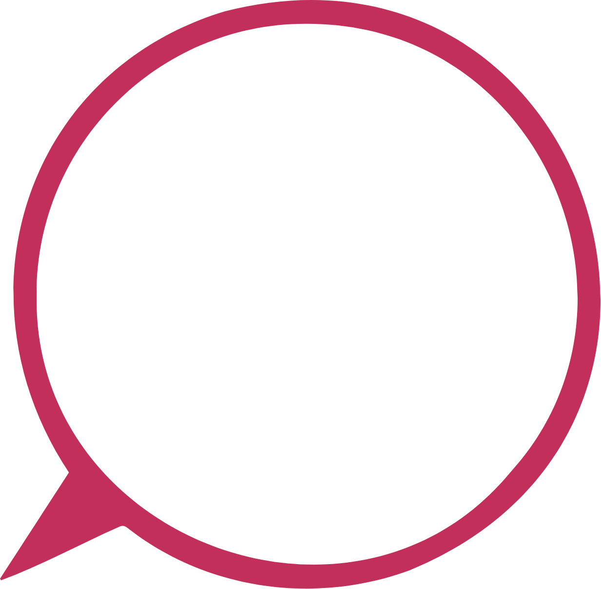 InstaCams live chat bubble icon